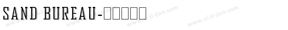 Sand Bureau字体转换